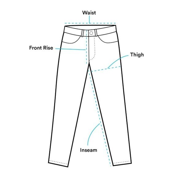 TALBOTS Womens Pants 8 Chatham Crop Geometric‎ Scalloped High Rise Navy Nautical - Picture 10 of 10